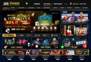 JayaPoker Situs Poker Online Support Server HKB Gaming