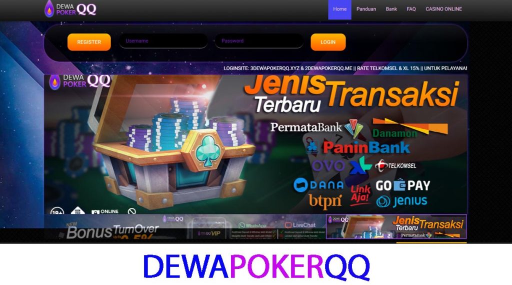 Agen Judi DewaPokerQQ Online Di Indonesia