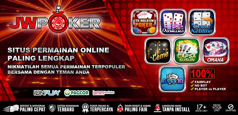 JWPoker Link Resmi IDN Play Poker Terpercaya