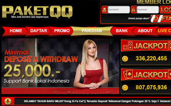 PaketQQ merupakan agen pkv games online yang menyediakan deposit pulsa dengan tingkat kemenangan tertinggi tanpa bot terbaik  di Indonesia